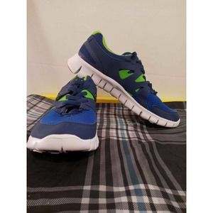 Tesla TF-E630 Men's Lightweight Running Shoe - Size Men 12 /Women 13 -Blue/Green